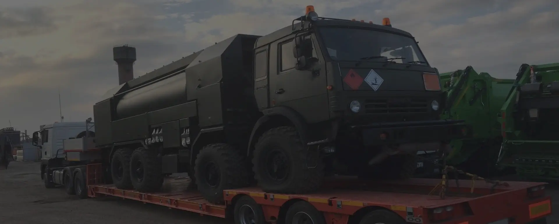 Низкая цена по договору на перевозку военной техники и спецтехники в рабочем поселке Кузоватово (Приволжский округ - Ульяновская область)